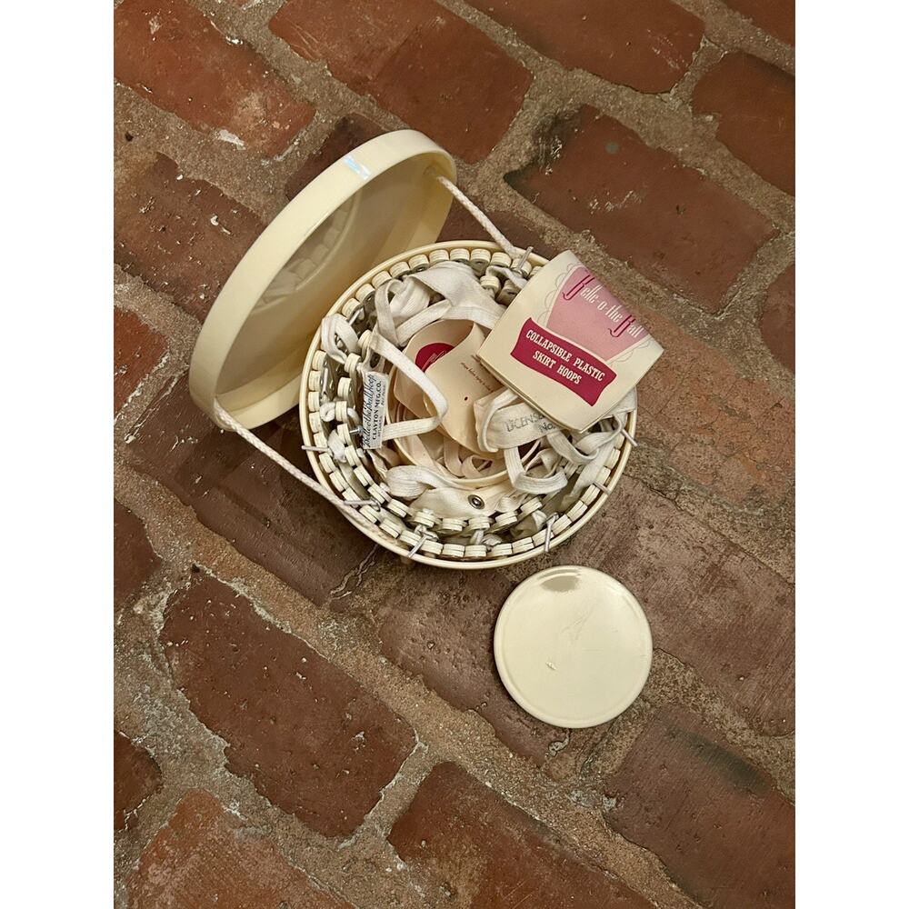 Belle O'The Ball Collapsible Plastic Skirt Hoops 1940s Costumes Reenactments